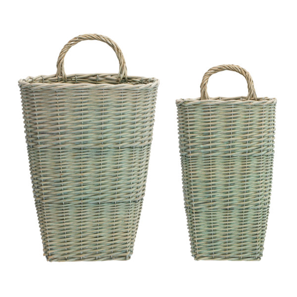 Bay Isle Home Wicker Basket Wayfair